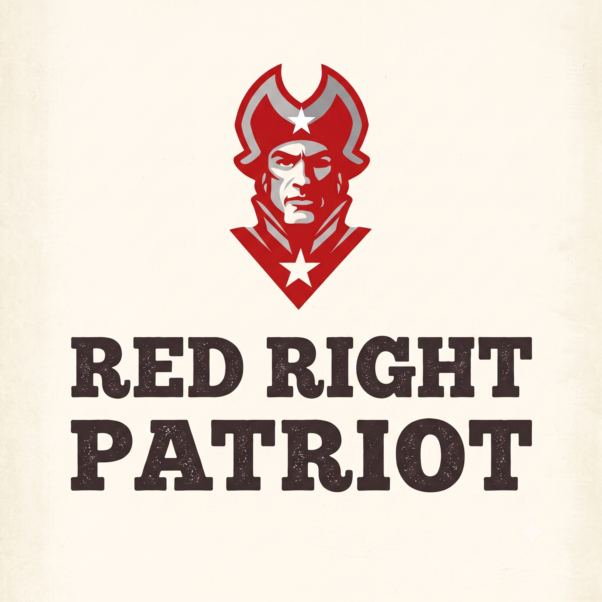 Red Right Patriot Staff